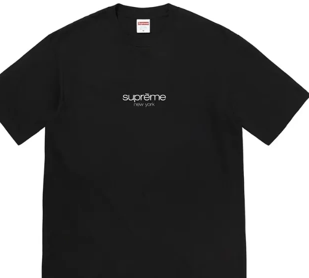 and Logo Tee M Black L 22SS S White XL Classic 0831